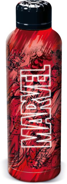 St Botella Termo Acero Inoxidable 515 Ml  Marvel Pattern Young Adult