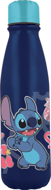 St Botella Aluminio Infantil 600 Ml Stitch Palms
