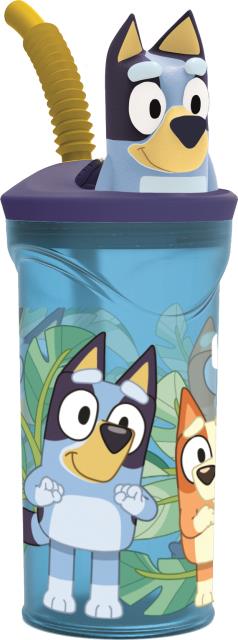St Vaso Figurita 3D 360 Ml Bluey