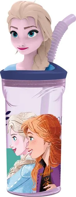 [ST74266] St Vaso Figurita 3D 360 Ml Frozen Trust The Journey