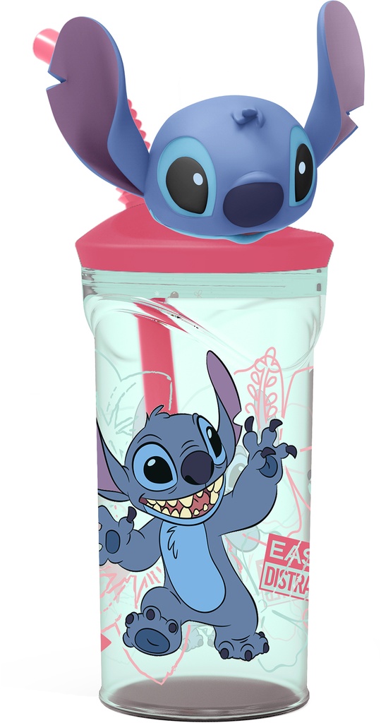 St Vaso Figurita 3D 360 Ml Stitch Flowers