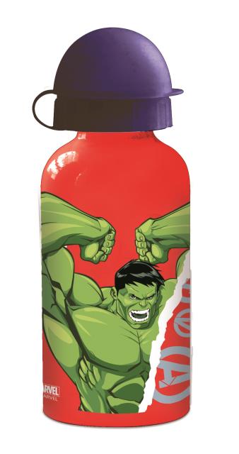 St Botella Aluminio Pequeña 400 Ml Avengers Comic Heroes