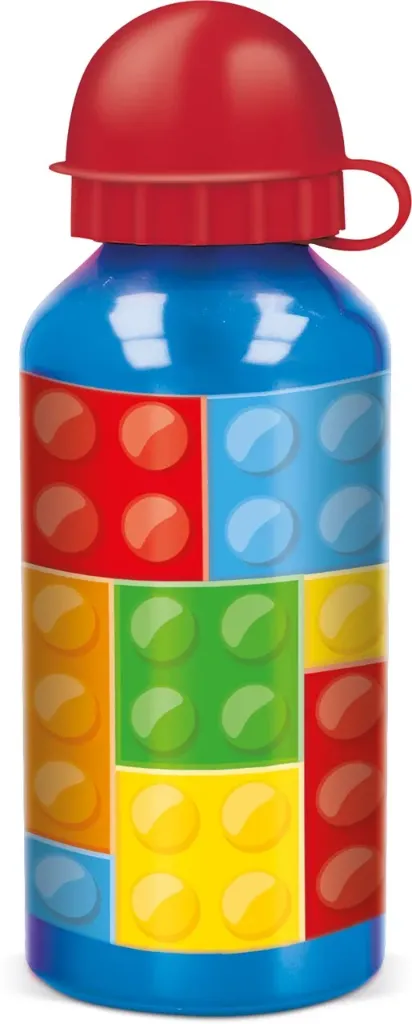 [8234] St Botella Aluminio Pequeña 400 Ml Bricks