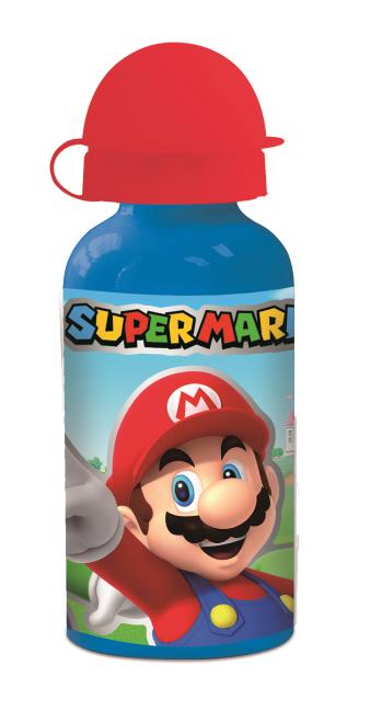 St Botella Aluminio Pequeña 400 Ml. Super Mario