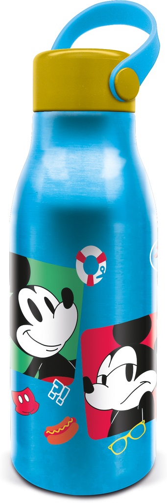 St Botella Alum.Flexi Handle 760 Ml  Mickey Mouse Fun-Tastic