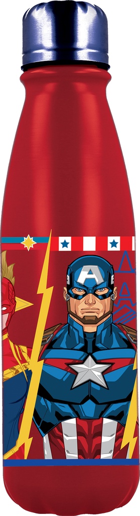 St Botella Alum.Infantil 600 Ml Avengers Invincible Force