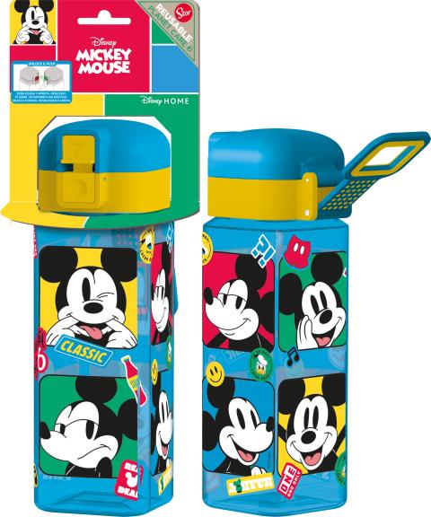 St Botella Robot C/Cierre 550 Ml Mickey Mouse Fun-Tastic