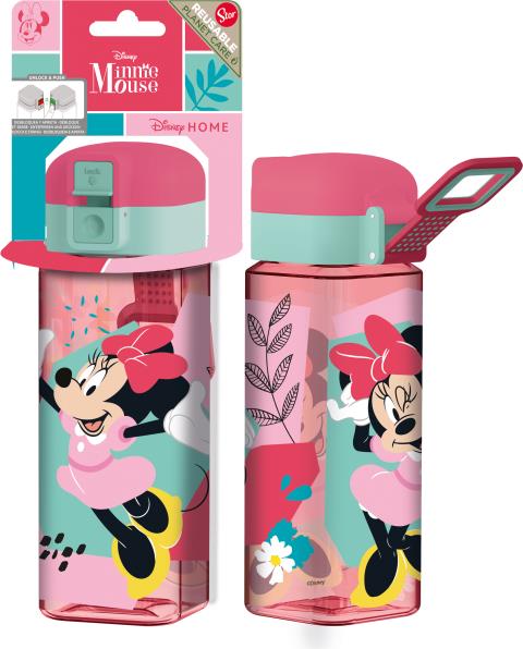 St Botella Robot C/Cierre 550 Ml Minnie  Mouse Being More Minnie