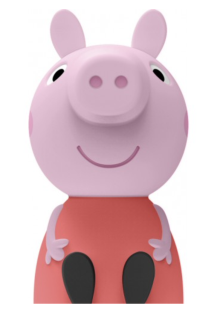 St Botella Sipper 3D Peppa Pig 340 Ml