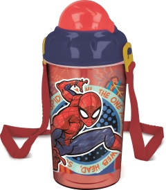 ST ROBOT PARED SENCILLA 465 ML SPIDERMAN MOB RULESS