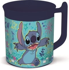 ST TAZA MICRO EASY HOLD 400 ML STITCH DRAWING