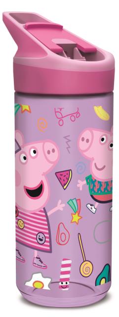 St Botella Tritan  Peppa Pig Haze Mediana 620 Ml.