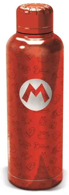 [381] St Botella Termo Acero Inoxidable 515 Ml  Super Mario Young Adult