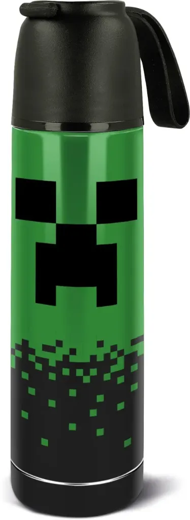 [3452] St Termo De Acero Inoxidable 495 Ml Minecraft Young Adult