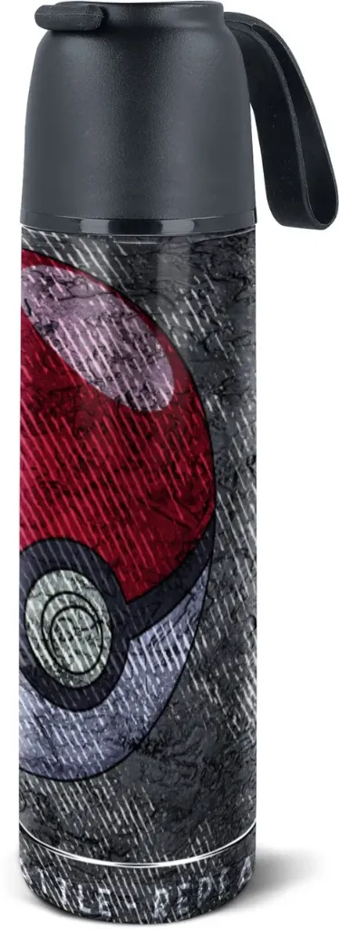 [3562] St Termo De Acero Inoxidable 495 Ml Pokemon Young Adult