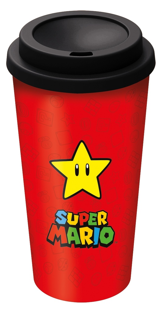 St Vaso Cafe Doble Pared 520 Ml Super  Mario
