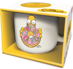 ST TAZA CERAMICA DESAYUNO 400 ML SIMPSONS HOMER FACE YOUNG ADULT EN CAJA