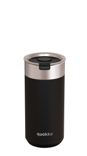 QUOKKA VASO CAFÉ TERMICO A.INOX 400 ML BOOST CARBON BLACK