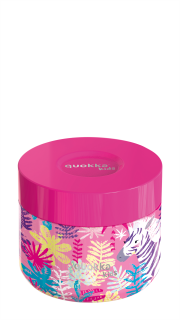 QUOKKA RECIPIENTE COMIDA TERMICO A.INOX 360ML WHIM ZEBRAS