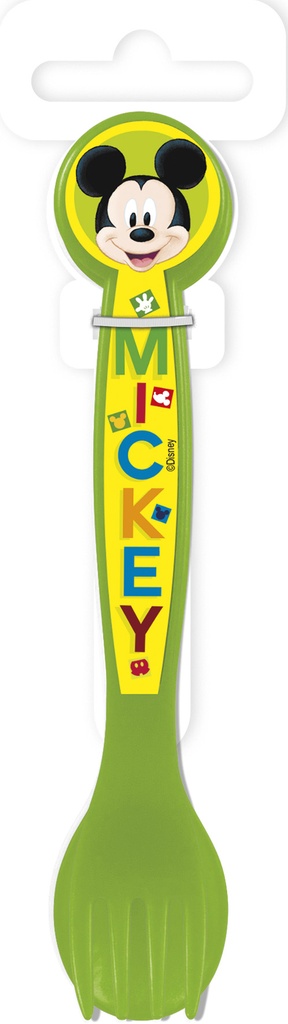Set De 2 Cubiertos Pp Mickey Watercolors