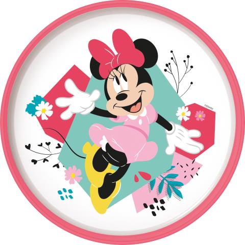 St Plato Antideslizante Premium Bicolor  Minnie Mouse Being More Minnie