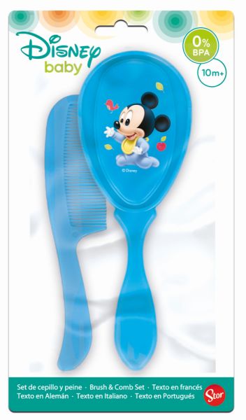 St Set Cepillo Y Peine Disney Mickey