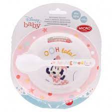 St Set Micro Toddler 2 Pcs. (Cuenco Y  Cuchara)  Minnie Indigo Dreams