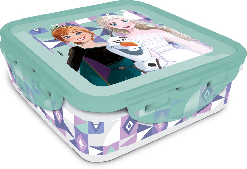 St Recipiente Cuadrado 500 Ml Frozen Ice Magic