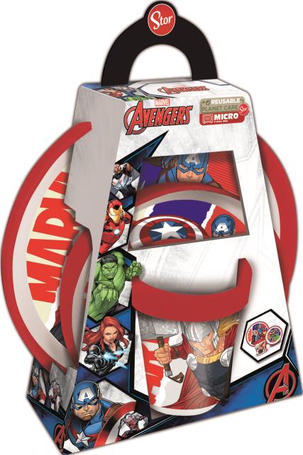 St Set Antides.Prem.Bicolor 3Pcs Avengers  Comic Heroes