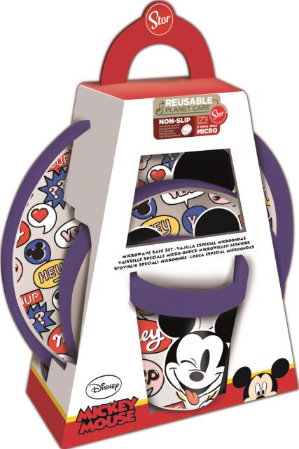 St Set Antides.Prem.Bicolor 3Pcs It´S A Mickey Thing