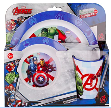 St Set Micro 3 Pcs Avengers Rolling  Thunder