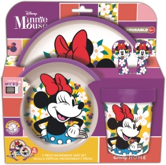 ST SET 5 PCS ANTIDESLI PREMIUM BICOLOR MINNIE SUNSHINE EN ESTUCHE