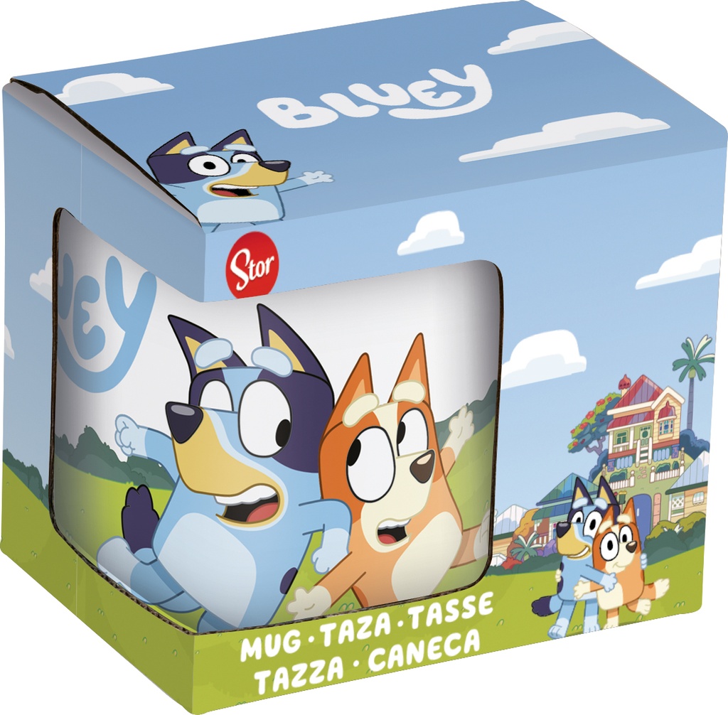 STOR TAZA CERAMICA 325 ML EN CAJA REGALO BLUEY