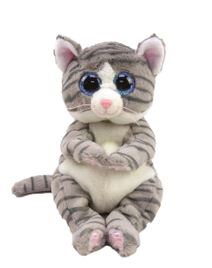 B.BELLIES MITZI GREY CAT 15CM