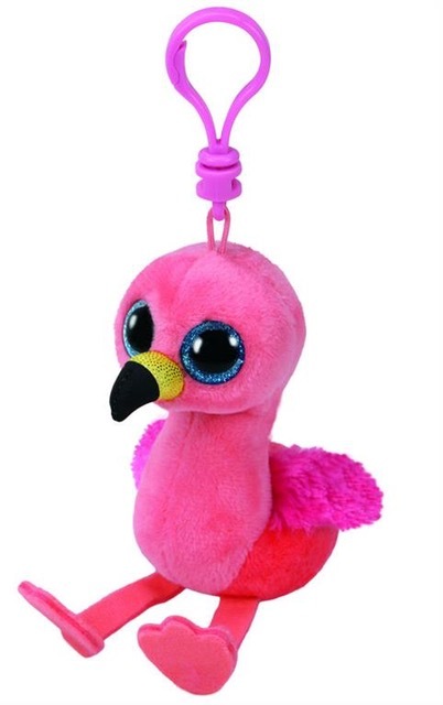 CLIP GILDA-PINK FLAMINGO 10CM