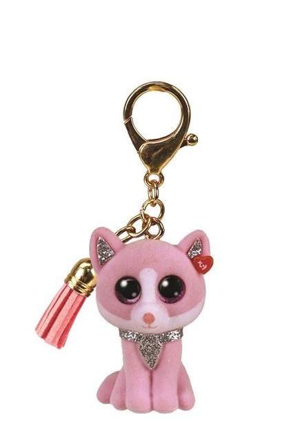 MINI BOOS CLIP FIONA PINK CAT