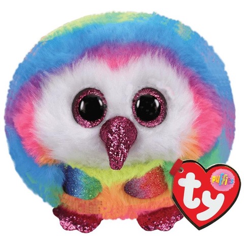 PUFFIES OWEN 10CM - OWL