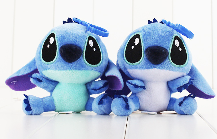 PELUCHE STITCH, LLAVERO 10CM