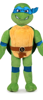 LEONARDO TORTUGA NINJA AZUL 22 CM