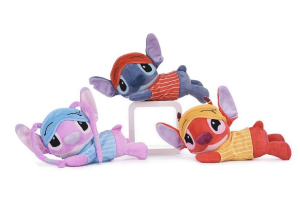 STITCH SLEEPY 30CM ANGEL Y LEROY 3 MODELOS