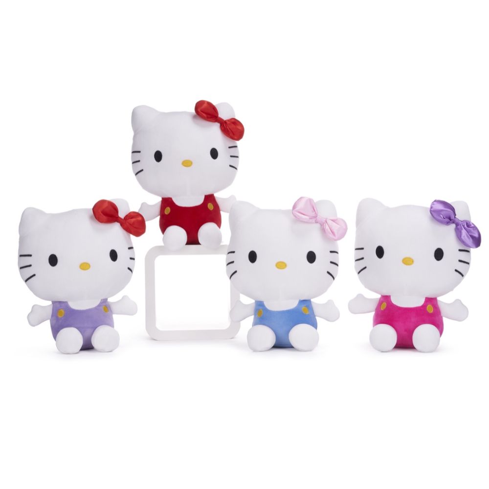 HELLO KITTY 25CM CLASSIC LAZO BRILLANTE 4 MODELOS