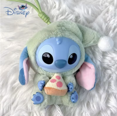 LABUBU EDICIÓN STITCH VERDE 12 CM
