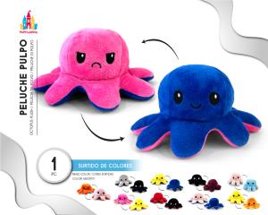 PELUCHE PULPO REVERSIBLE