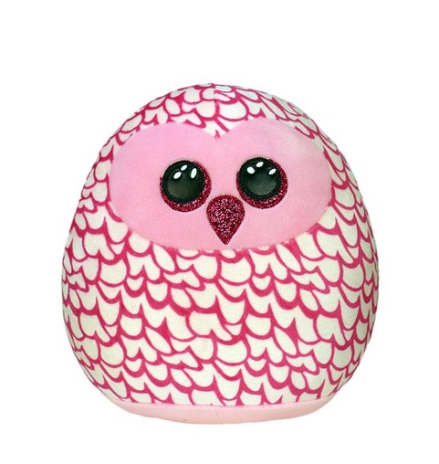 SQUISH PINKY OWL 25CM