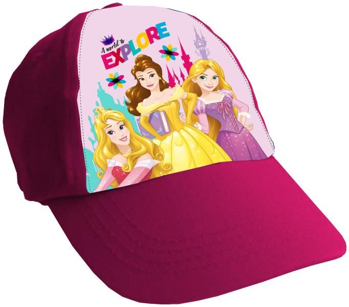 Gorra impresión Frontal Princesas