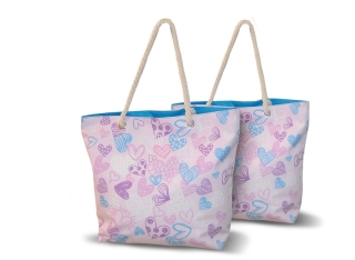 BOLSO DE PLAYA HEARTS