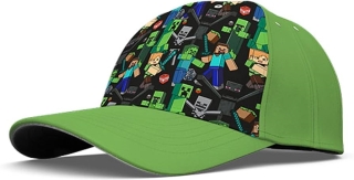 GORRA MINECRAFT V.CLARO T.54 CM. POLIESTER.