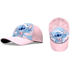 GORRA T.54 CM. STITCH ROSA. POLIESTER.
