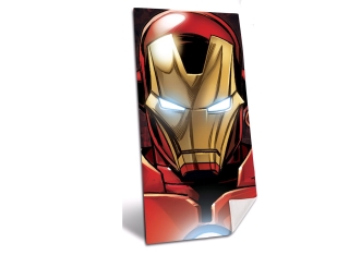 TOALLA DE PLAYA ALGODÓN IRON 75X150CM YOUNG TEENAGER