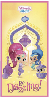 TOALLA PLAYA MICRO SHIMMER&SHINE